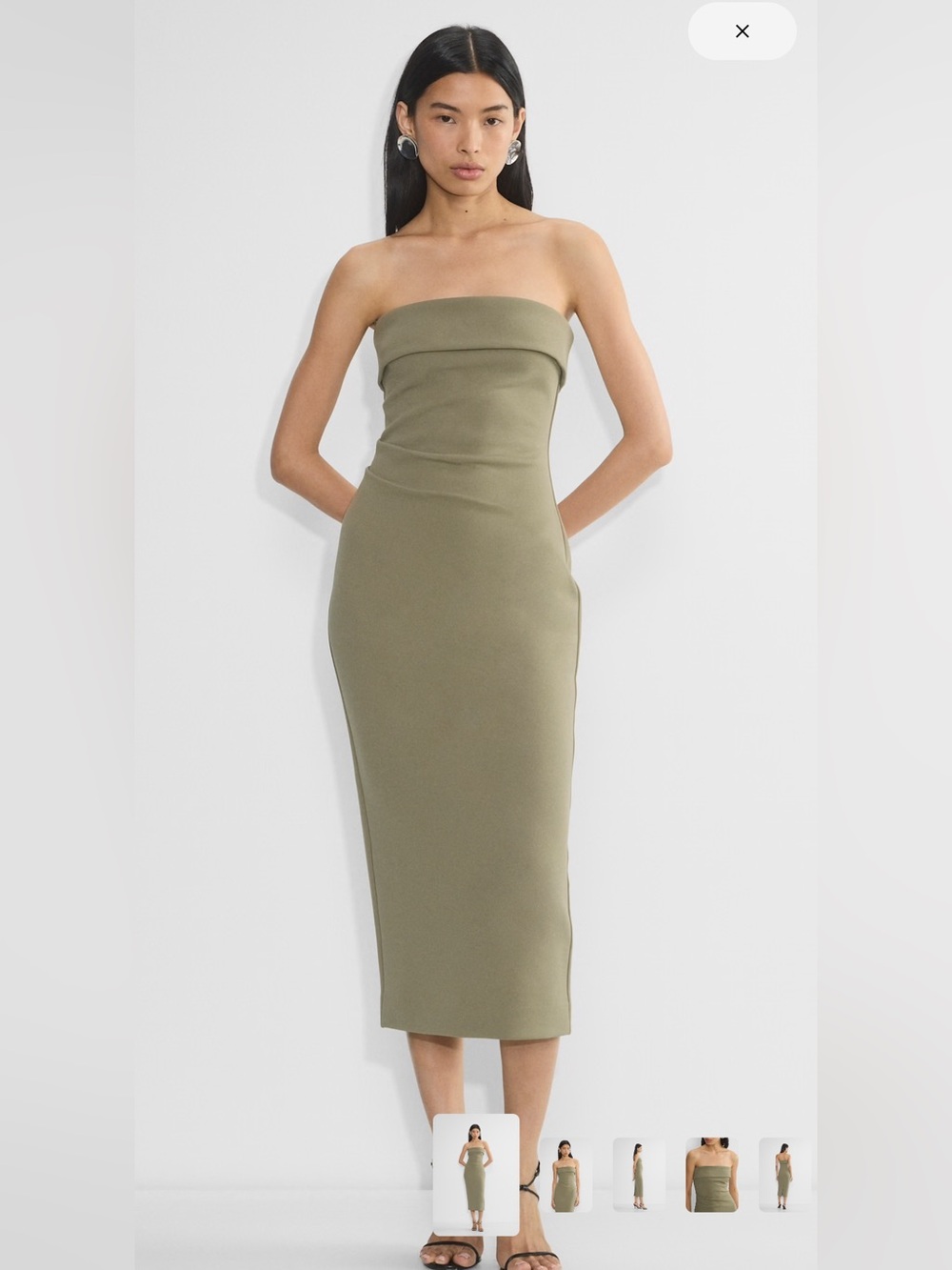 Aritzia Babaton Figureknit Eyecatcher Dress  Size M